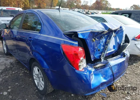 2012 Chevrolet Sonic 2Lt z USA, uszkodzony, nr VIN 1G1JC5SH0C4191968